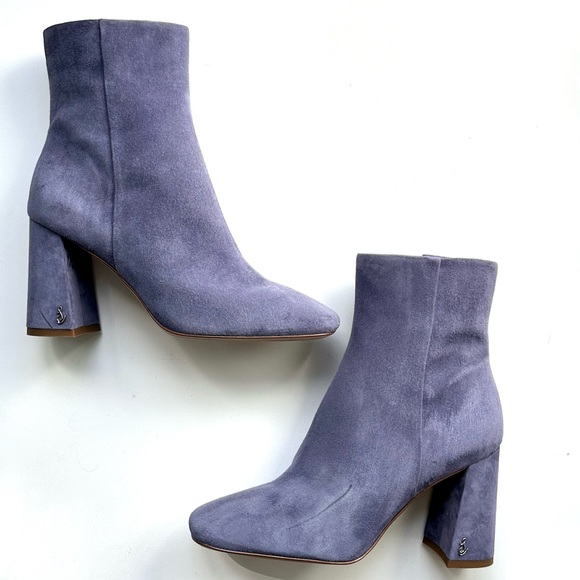 Sam Edelman Codie Fashion Ankle Boot in Dusty Violet, stain, size 6.5 - Picture 3 of 13